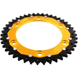 Kettenrad Dual 43Z Teilung 520 gold ZF Alternative: 7582731 passend für: Honda CBR, VTR