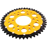 Rear sprocket dual 45 tooth pitch 520 gold ZF alternative: 7582738 for: Kawasaki Z, ZX - 6R, KLE