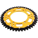 Kettenrad Dual 46Z Teilung 520 gold ZF Innendurchmesser 110 Lochkreis 130 passend für: Kawasaki Ninja, GPZ, Z