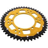 Kettenrad Dual 48Z Teilung 520 gold ZF Innendurchmesser 110 Lochkreis 130 passend für: Kawasaki Ninja, GPZ, Z