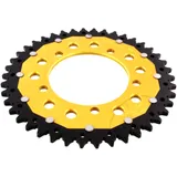 Kettenrad Dual 42Z Teilung 520 gold ZF Innendurchmesser 100 Lochkreis 120 passend für: Aprilia RS, RSV, Tuono
