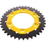 Kettenrad Dual 38Z Teilung 520 gold ZF Innendurchmesser 100 Lochkreis 124 passend für: Ducati Monster, Supersport, S