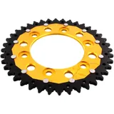 Kettenrad Dual 40Z Teilung 520 gold ZF Innendurchmesser 100 Lochkreis 124 passend für: Ducati Monster, Supersport, S