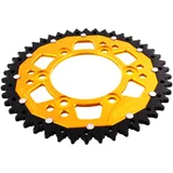 Kettenrad Dual 46Z Teilung 520 gold ZF Innendurchmesser 100 Lochkreis 124 passend für: Ducati Monster, Supersport, S