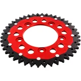 Kettenrad Dual 44Z Teilung 520 rot ZF Innendurchmesser 100 Lochkreis 124 passend für: Ducati Scrambler, Monster, Panigale