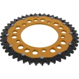 Rear sprocket dual 45 tooth pitch 525 gold ZFD130445GLD