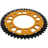 Kettenrad Dual 47Z Teilung 525 gold ZF Innendurchmesser 112 Lochkreis 138 passend für: Honda CB, CBF, CBR