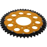 Kettenrad Dual 46Z Teilung 525 gold ZF Innendurchmesser 080 Lochkreis 110 passend für: Honda CB, VT, XRV
