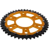 Kettenrad Dual 43Z Teilung 525 gold ZF Innendurchmesser 080 Lochkreis 104 passend für: Kawasaki Z, ZX - 10R, KLZ