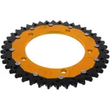 Kettenrad Dual 42Z Teilung 525 gold ZF Innendurchmesser 120 Lochkreis 140 passend für: Triumph Bonneville, Thruxton, Scrambler