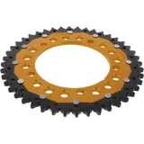 Rear sprocket dual 44 tooth pitch 525 gold ZFD179244GLD