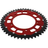 Kettenrad Dual 48Z Teilung 525 rot ZF Innendurchmesser 120 Lochkreis 140 passend für: Triumph Bonneville, Thruxton, Scrambler