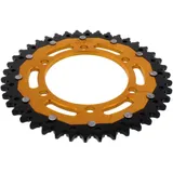 Kettenrad Dual 42Z Teilung 525 gold ZF Innendurchmesser 106 Lochkreis 125 passend für: Triumph Tiger, Street Triple, Bonneville