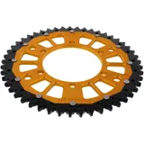 Kettenrad Dual 49Z Teilung 525 gold ZF Innendurchmesser 106 Lochkreis 125 passend für: Triumph Tiger, Street Triple, Bonneville