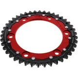 Kettenrad Dual 42Z Teilung 530 rot ZF Innendurchmesser 134 Lochkreis 160 passend für: Honda CBR, VTR
