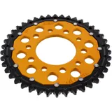 Kettenrad Dual 42Z Teilung 530 gold ZF Innendurchmesser 080 Lochkreis 110 passend für: Honda CBX, CBR, VF