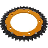 Kettenrad Dual 40Z Teilung 530 gold ZF Innendurchmesser 120 Lochkreis 140 passend für: Triumph Tiger, Sprint, Daytona