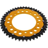 Kettenrad Dual 45Z Teilung 530 gold ZF Innendurchmesser 120 Lochkreis 140 passend für: Triumph Tiger, Sprint, Daytona