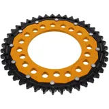 Kettenrad Dual 43Z Teilung 530 gold ZF Innendurchmesser 112 Lochkreis 138 passend für: Honda CB, CBR, CBF