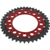 Rear sprocket dual 41 tooth pitch 530 red