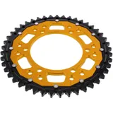 Kettenrad Dual 45Z Teilung 530 gold ZF Innendurchmesser 110 Lochkreis 130 passend für: MZ/MUZ 1000