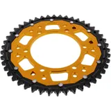 Kettenrad Dual 46Z Teilung 530 gold ZF Innendurchmesser 110 Lochkreis 130 passend für: MZ/MUZ 1000