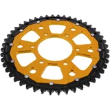 Kettenrad Dual 48Z Teilung 530 gold ZF Innendurchmesser 080 Lochkreis 104 passend für: Kawasaki ZRX, ZX - 9R, ZX - 12R