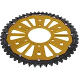 Rear sprocket dual 50 tooth pitch 530 gold