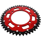 Kettenrad Dual 45Z Teilung 520 rot ZF Innendurchmesser 110 Lochkreis 130 passend für: Kawasaki Ninja, GPZ, Z