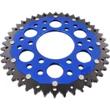 Rear sprocket dual 44 tooth pitch 520 blue