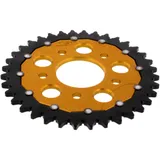 Kettenrad Dual 36Z Teilung 520 gold ZF Innendurchmesser 058 Lochkreis 090 passend für: Honda NSR