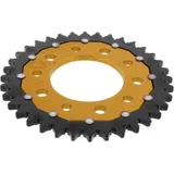 Rear sprocket dual 36 tooth pitch 525 gold