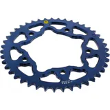 Rear sprocket aluminium 43 tooth pitch 525 blue Rear sprocket aluminium 43 tooth pitch 525 blue