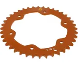 Rear sprocket aluminium 40 tooth pitch 525 orange 205T 52540C