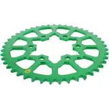 Rear sprocket aluminium 45tooth pitch 520 green