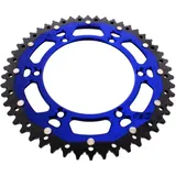 Kettenrad Dual 50Z Teilung 520 blau ZF Innendurchmesser 136 Lochkreis 156 passend für: Husqvarna TE, WR, SM, CR