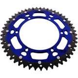 Kettenrad Dual 51Z Teilung 520 blau ZF Innendurchmesser 136 Lochkreis 156 passend für: Husqvarna TE, WR, SM, CR