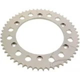 Alu - Kettenrad 54Z Teilung 428 silber Esjot Innendurchmesser 136 Lochkreis 160 passend für: Beta Alp