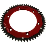 Kettenrad Dual 54Z Teilung 428 rot ZF Innendurchmesser 136 Lochkreis 156 passend für: Husqvarna TE, SMR, SMS4