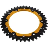 Kettenrad Dual 40Z Teilung 520 gold ZF Innendurchmesser 136 Lochkreis 160 passend für: BMW F 650, G