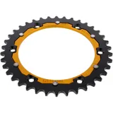 Kettenrad Dual 38Z Teilung 520 gold ZF Innendurchmesser 136 Lochkreis 156 passend für: Husqvarna TE, WR, SM, CR