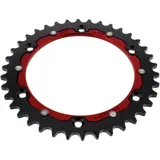 Kettenrad Dual 38Z Teilung 520 rot ZF Innendurchmesser 136 Lochkreis 156 passend für: Husqvarna TE, WR, SM, CR
