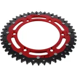 Kettenrad Dual 47Z Teilung 520 rot ZF Innendurchmesser 136 Lochkreis 156 passend für: Husqvarna TE, WR, SM, CR