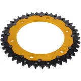 Kettenrad Dual 43Z Teilung 525 gold ZF Innendurchmesser 134 Lochkreis 160 passend für: Honda CBR, NT