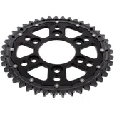 Rear sprocket dual 43 tooth pitch 530 black ZF inner diameter 073 bolt spacing 103 for: Ducati Multistrada