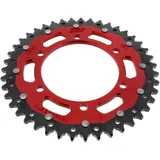 Rear sprocket dual 43 tooth pitch 525 red