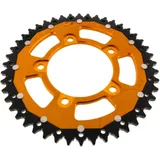 Kettenrad Dual 46Z Teilung 525 gold ZF Innendurchmesser 100 Lochkreis 120 passend für: Aprilia Shiver, Dorsoduro, Mana