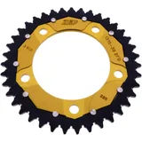 Kettenrad Dual 39Z Teilung 520 gold ZF Innendurchmesser 112 Lochkreis 138 passend für: Honda NC, CB, X - ADV