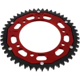 Kettenrad Dual 48Z Teilung 428 rot ZF Innendurchmesser 105 Lochkreis 125 passend für: Rieju Marathon, Tango, RS - 3