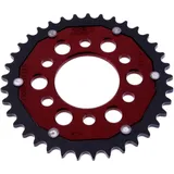 Kettenrad Dual 37Z Teilung 428 rot ZF Innendurchmesser 058 Lochkreis 082 passend für: Keeway RKS, K - Light, RKR